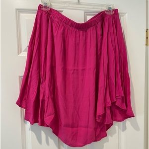 Pink Off the Shoulder Top